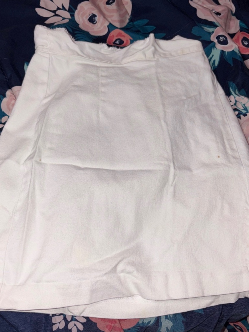 White skirt